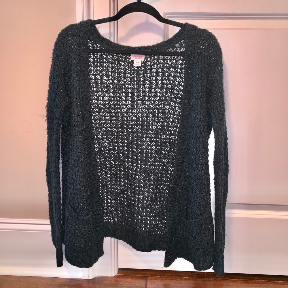 Mossimo crocheted cardigan